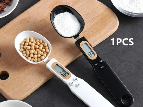 Electronic Kitchen Scale 500g 0.1g LCD Digital Measuring Food Flour Digital Spoon Scale Mini Kitchen Tool for Milk Coffee Scale